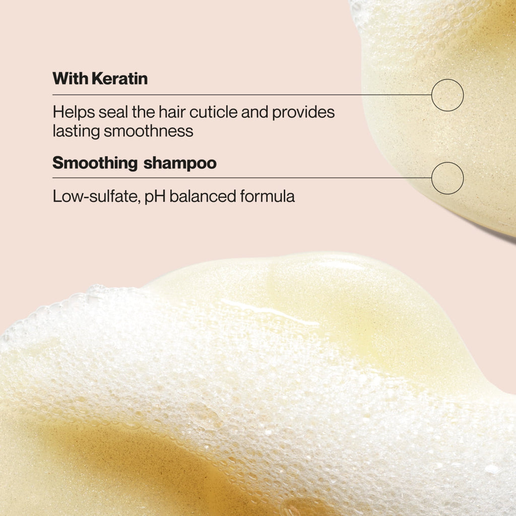 Suave Keratin Infusion Smoothing Shampoo for Frizzy Hair 48HR Frizz Control 12.6 fl oz