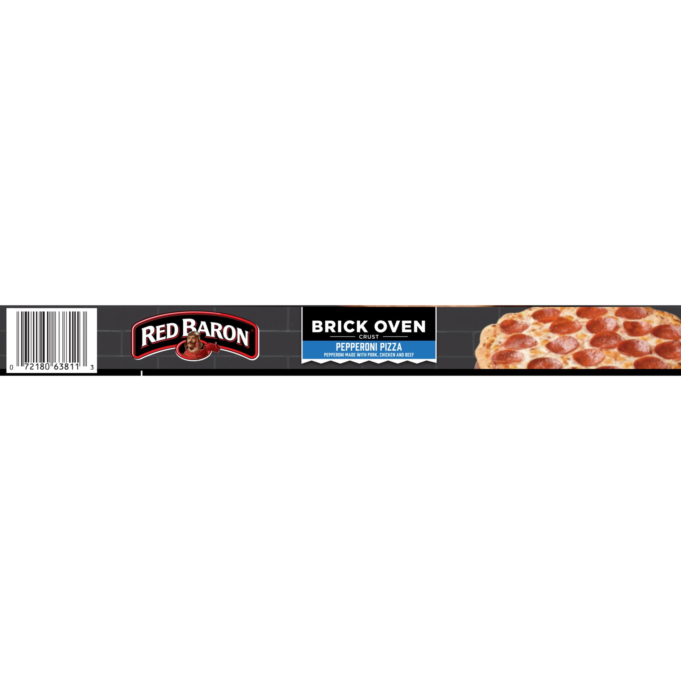 Red Baron Pepperoni Brick Oven Crust Frozen Pizza 17.89 Oz