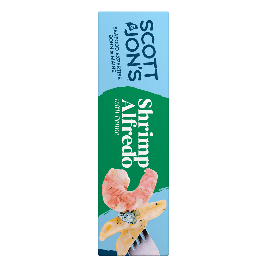 Scott & Jon's Shrimp Alfredo Pasta Frozen Meal 9.6 Oz