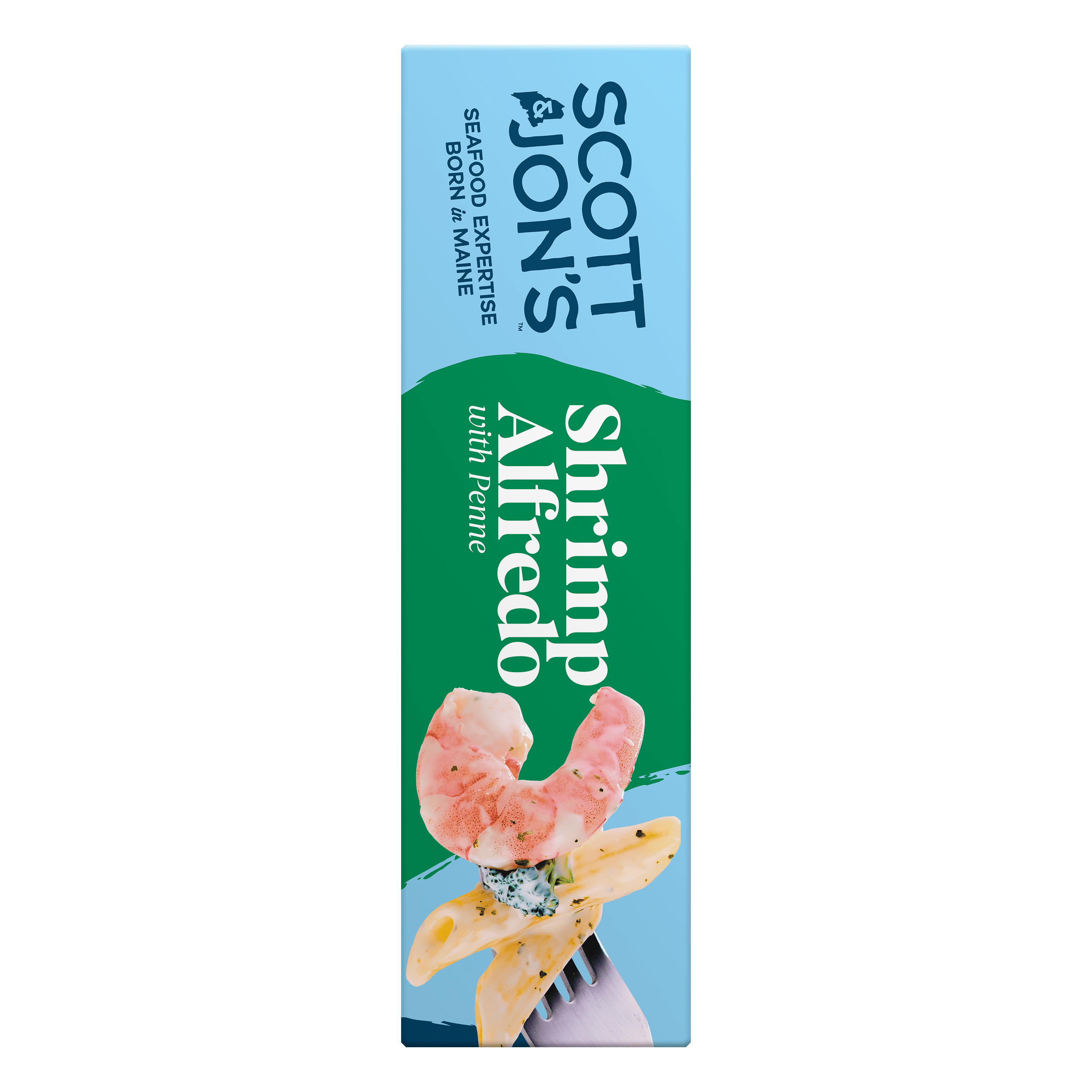 Scott & Jon's Shrimp Alfredo Pasta Frozen Meal 9.6 Oz