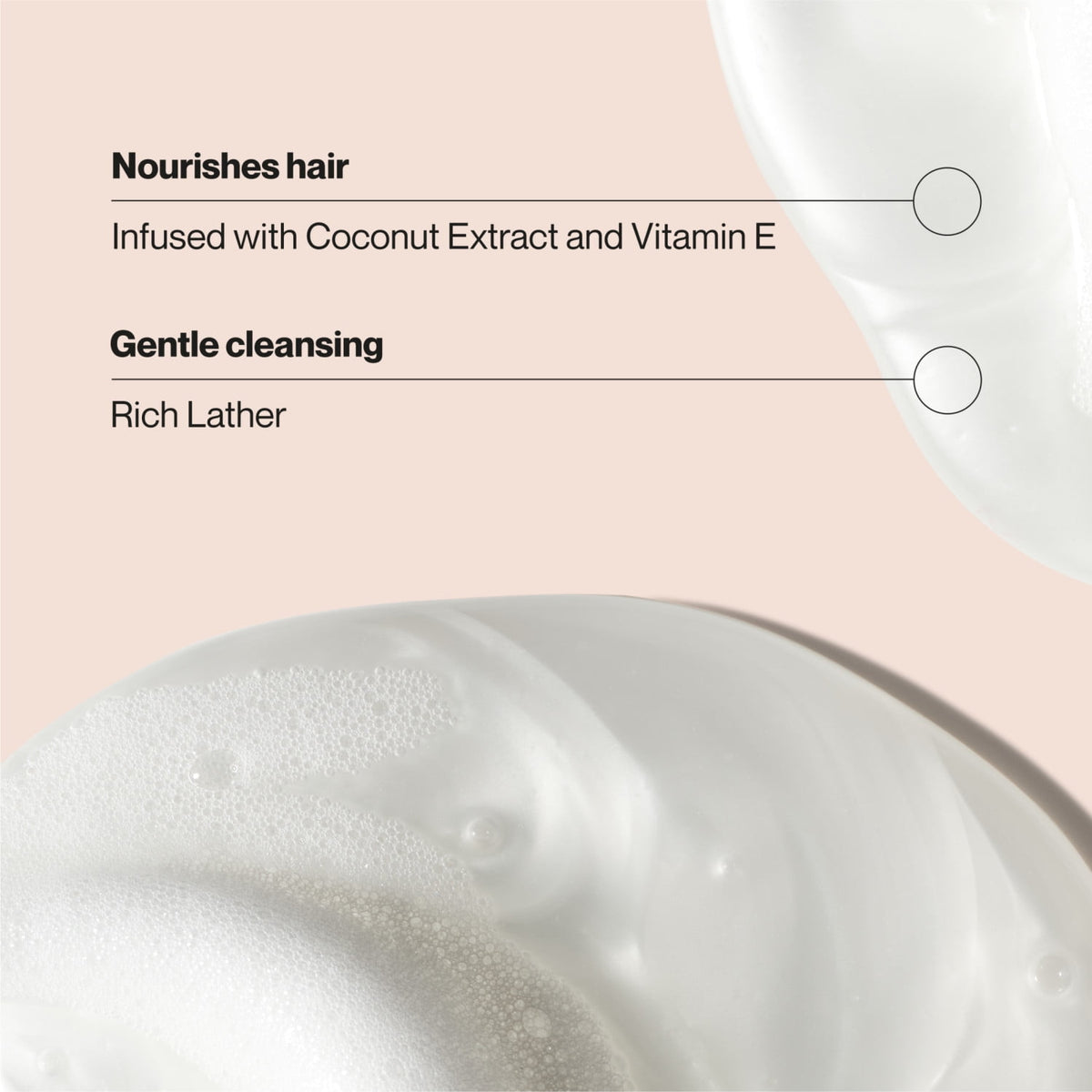 Suave Tropical Coconut Nourishing Shampoo with Coconut Extract & Vitamin E 22.5 fl oz