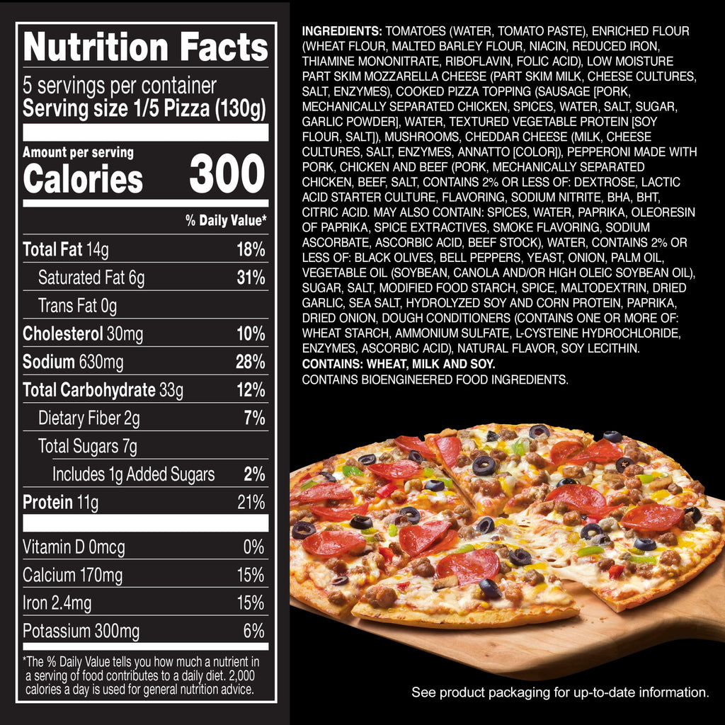 Red Baron Special Deluxe Classic Crust Frozen Pizza 22.94 Oz