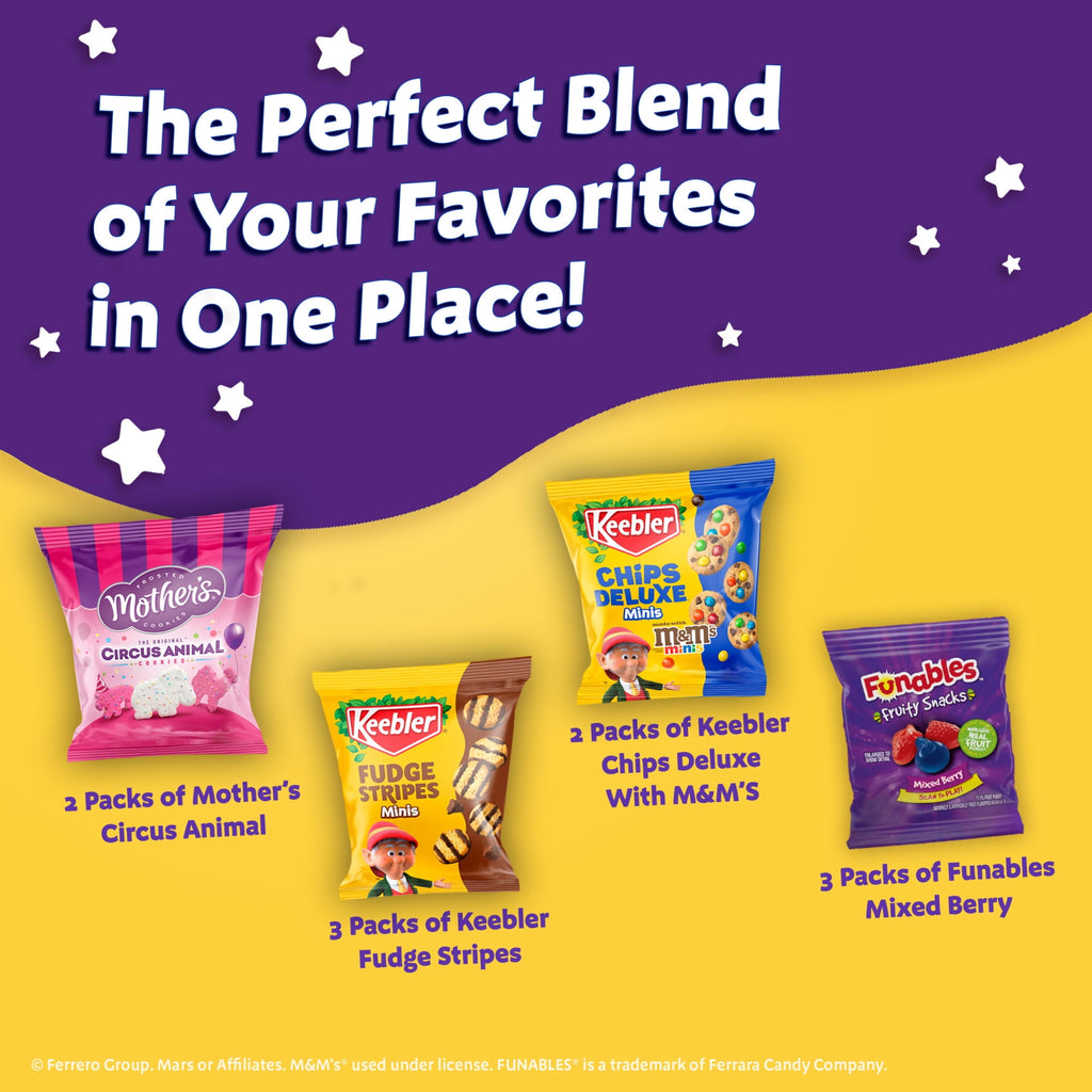 Sweet Treat Variety Pack 9.4 Oz 10 Count Keebler