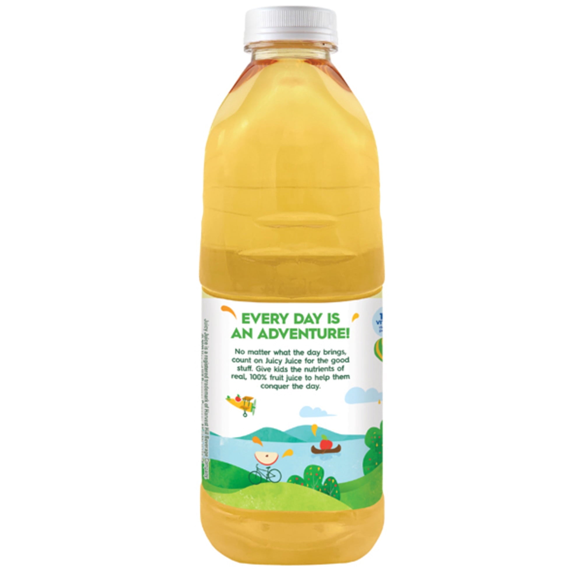 Juicy Juice 100% Apple Juice Pulp-Free 64 fl oz Bottle