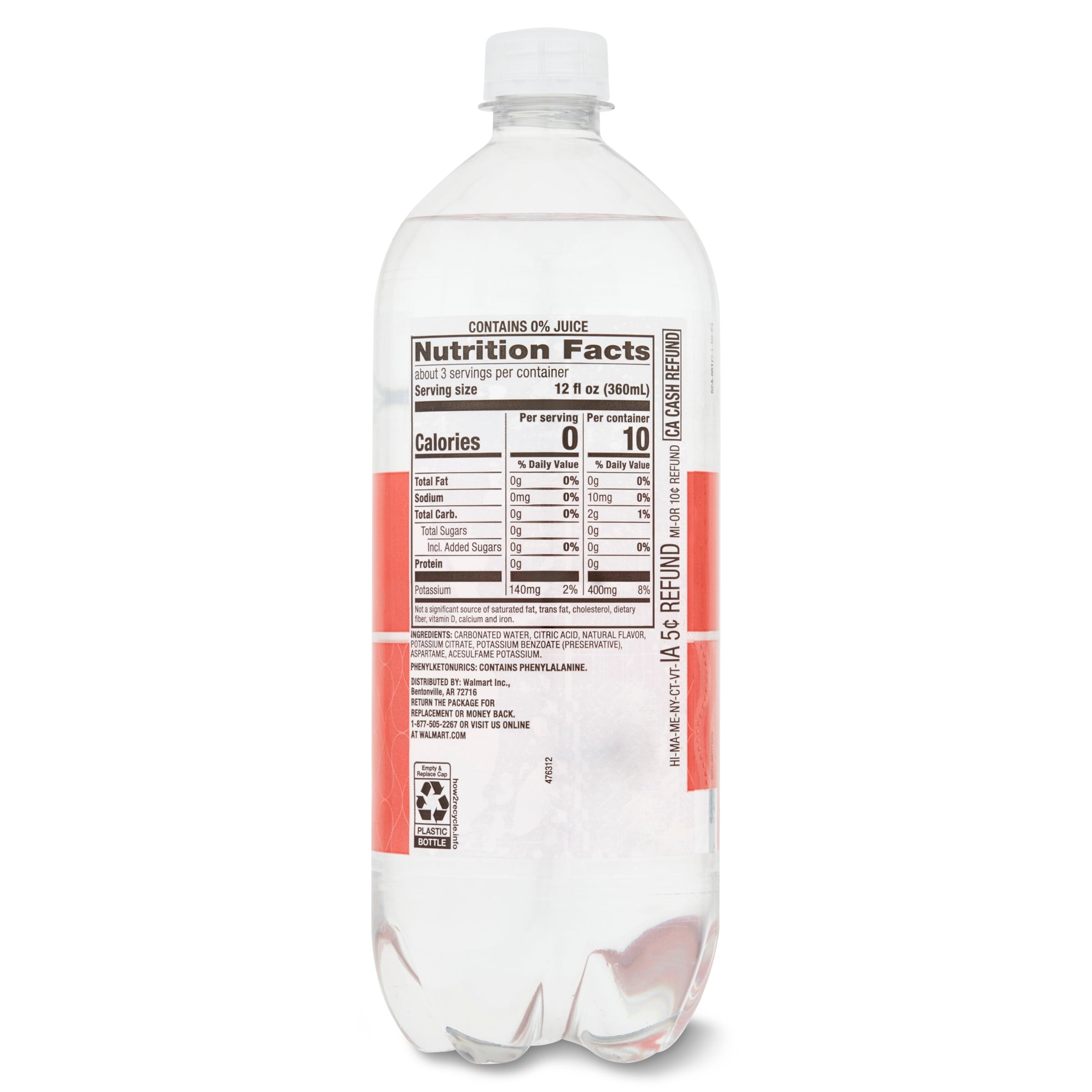 Clear American Fuji Apple Sparkling Water 33.8 fl oz