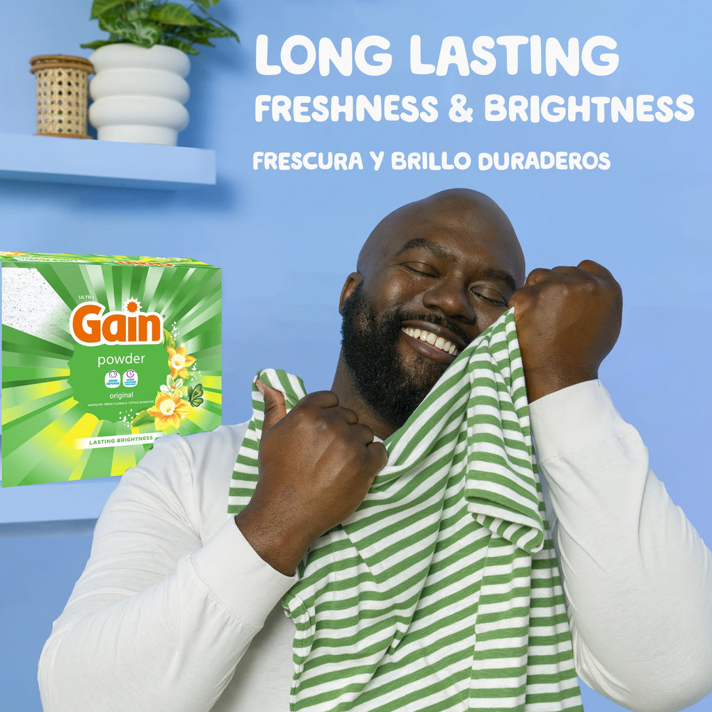 Gain Powder Laundry Detergent Original Scent 40 oz 44 Loads