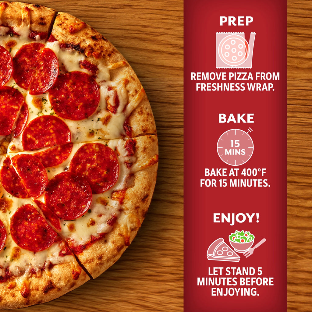 DiGiorno Wood Fired Style Crust Premium Pepperoni Frozen Pizza 15.7 Oz
