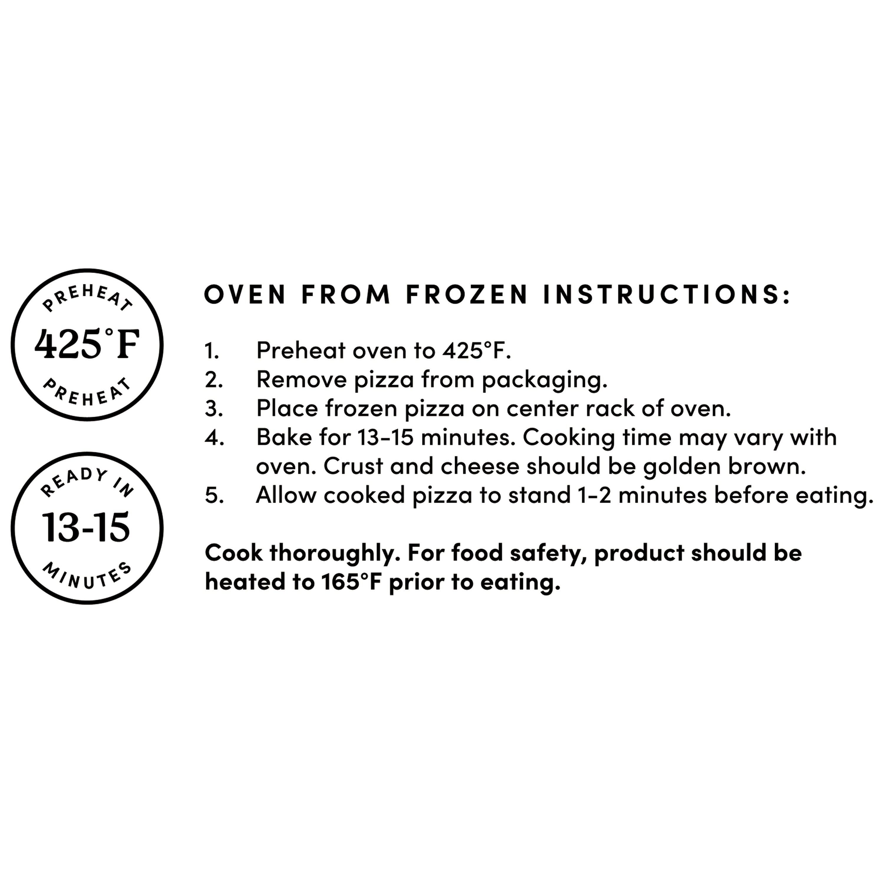 Bettergoods Gluten-Free Cauliflower Thin Crust Pepperoni Frozen Pizza 12.5 Oz