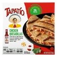 Tapatío Chicken Quesadillas with Tapatío Hot Sauce Frozen Mexican Food 6 Oz
