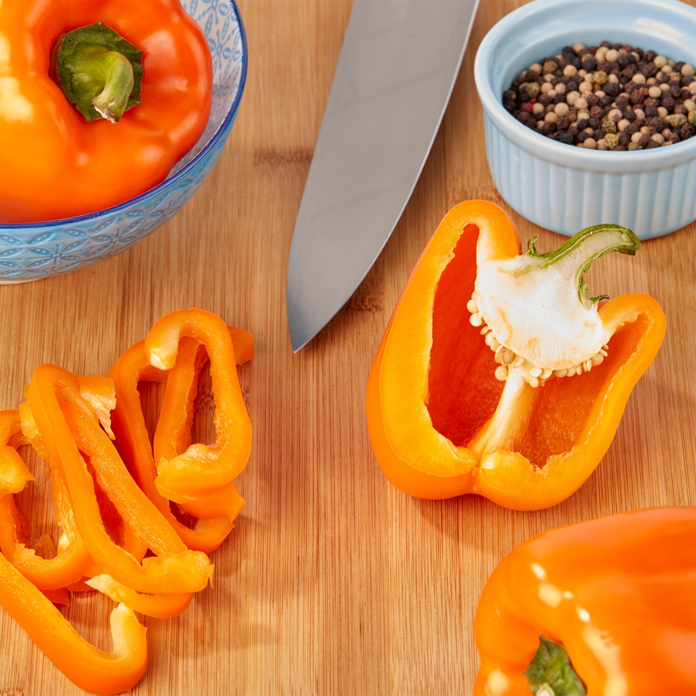Fresh Orange Bell Pepper Each