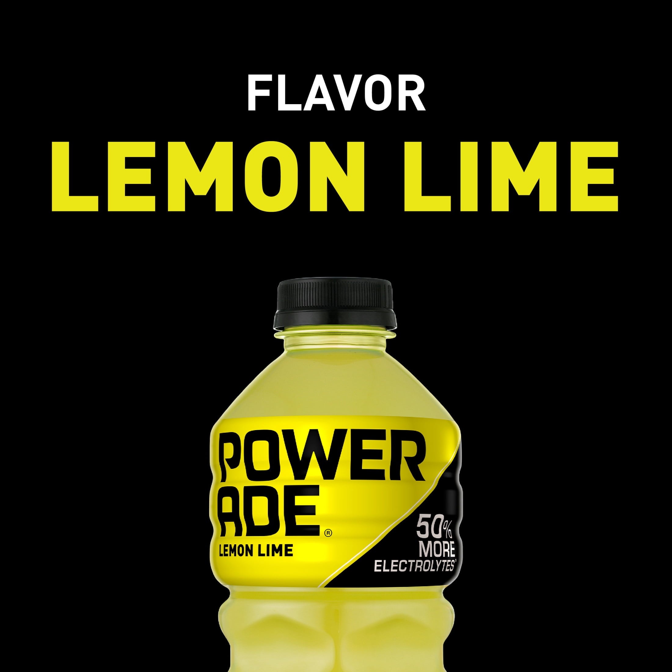 Powerade Lemon Lime Electrolyte Sports Drink 28 fl oz Bottle