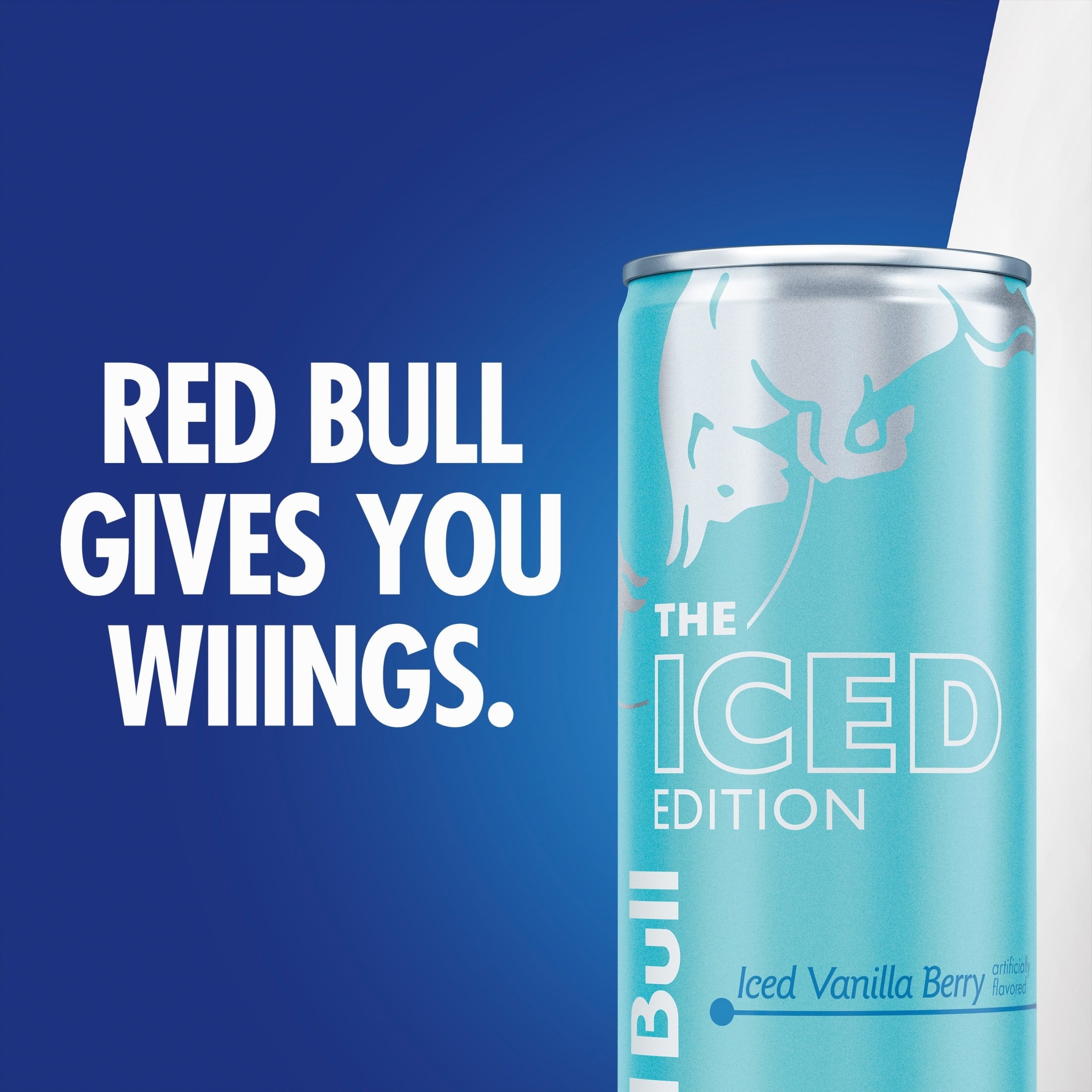 Red Bull Iced Edition Energy Drink Iced Vanilla Berry 8.4 fl oz Single Can