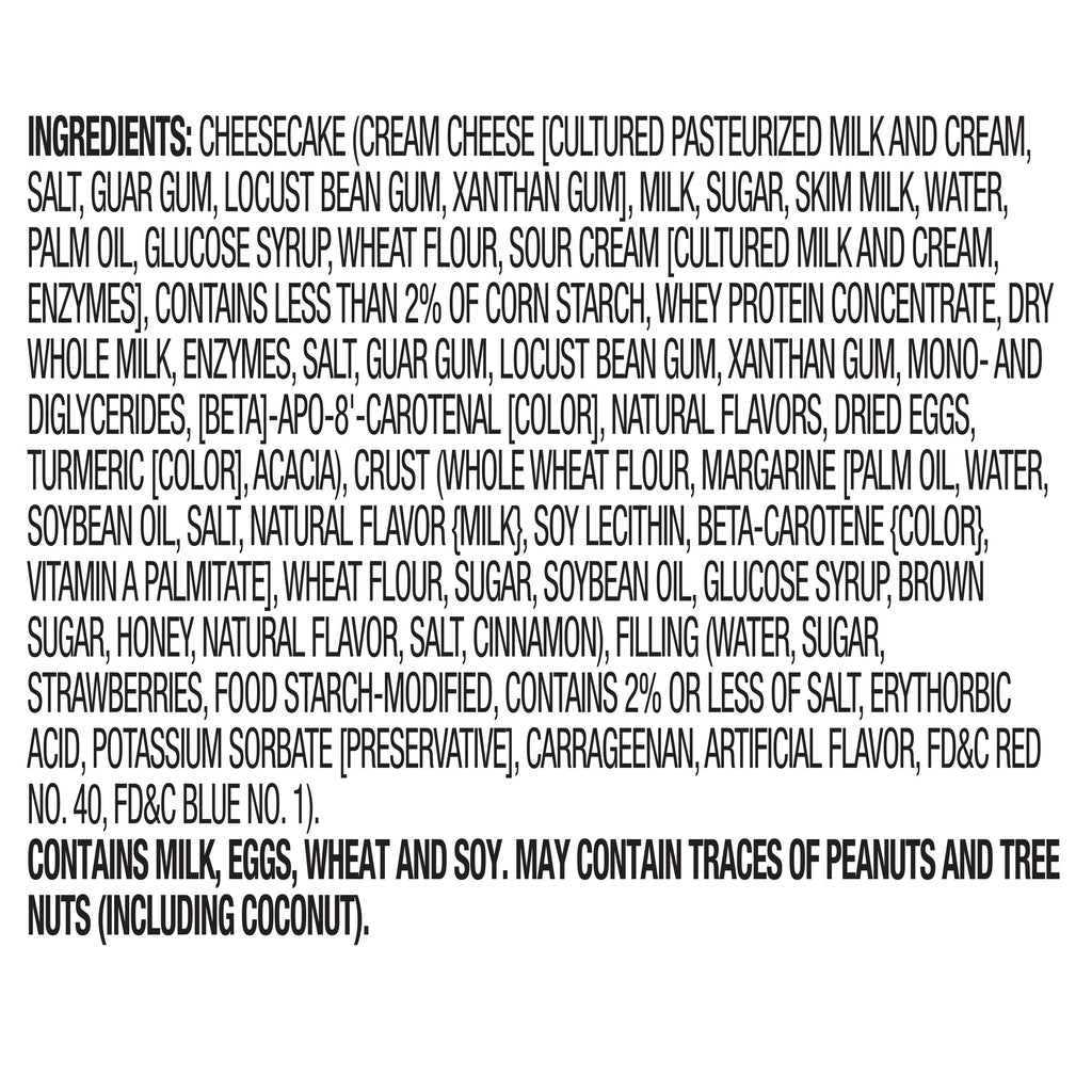 Strawberry Swirl Cheesecake 40 Oz 12 Count Freshness Guaranteed