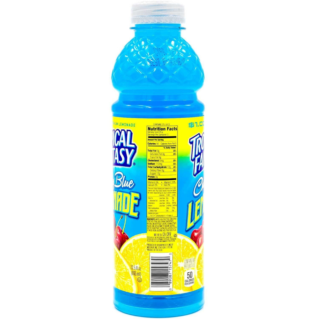 Tropical Fantasy Premium Cherry Blue Lemonade 22.5 fl oz