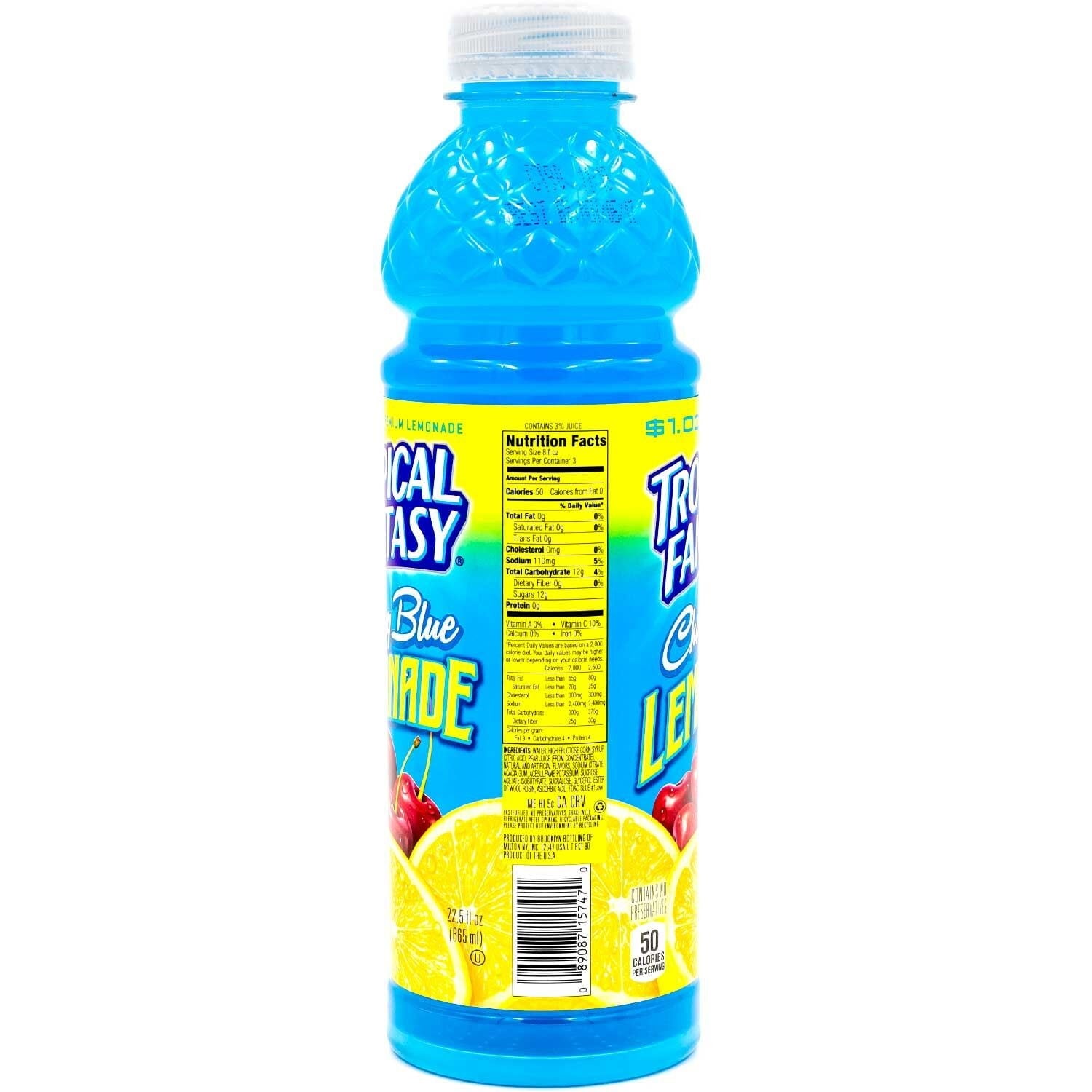 Tropical Fantasy Premium Cherry Blue Lemonade 22.5 fl oz