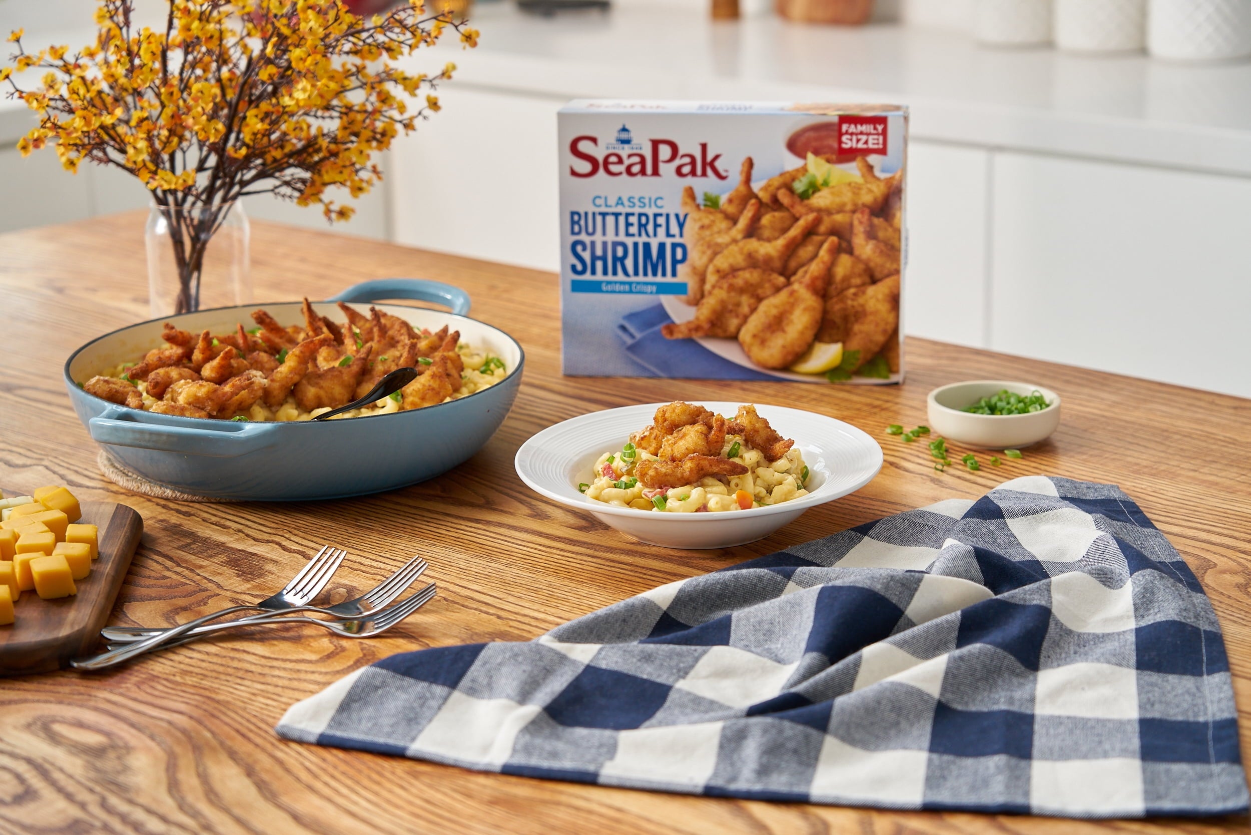 SeaPak Crispy Breaded Butterfly Shrimp Frozen 18 Oz 36 Count
