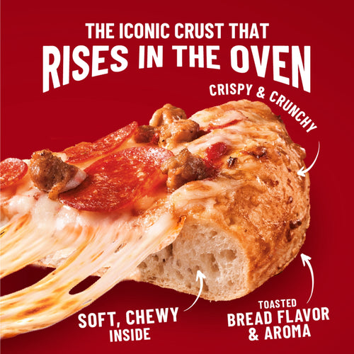 DiGiorno Rising Crust Three Meat Frozen Pizza 27.1 Oz