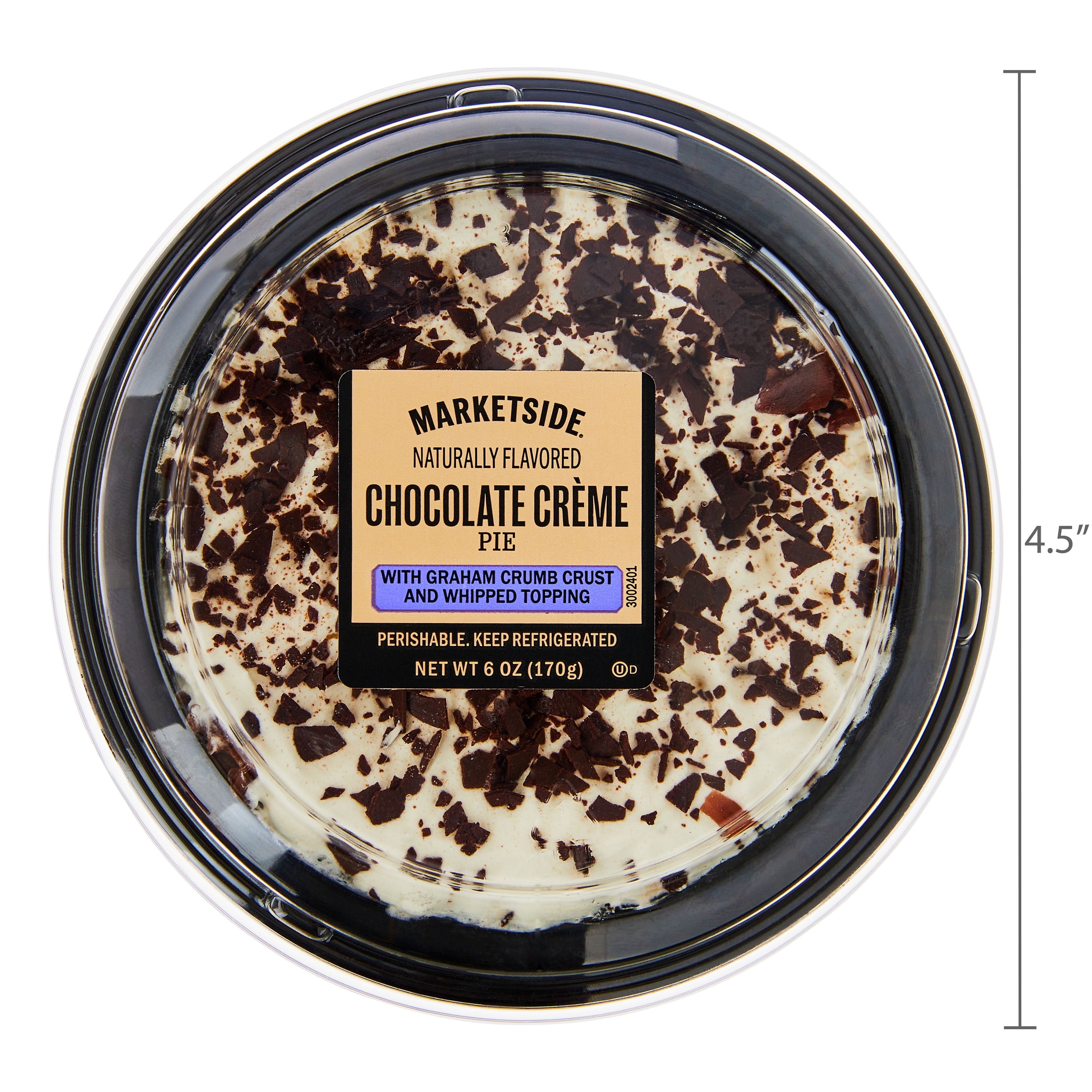 Mini Chocolate Creme Pie 6 Oz Marketside