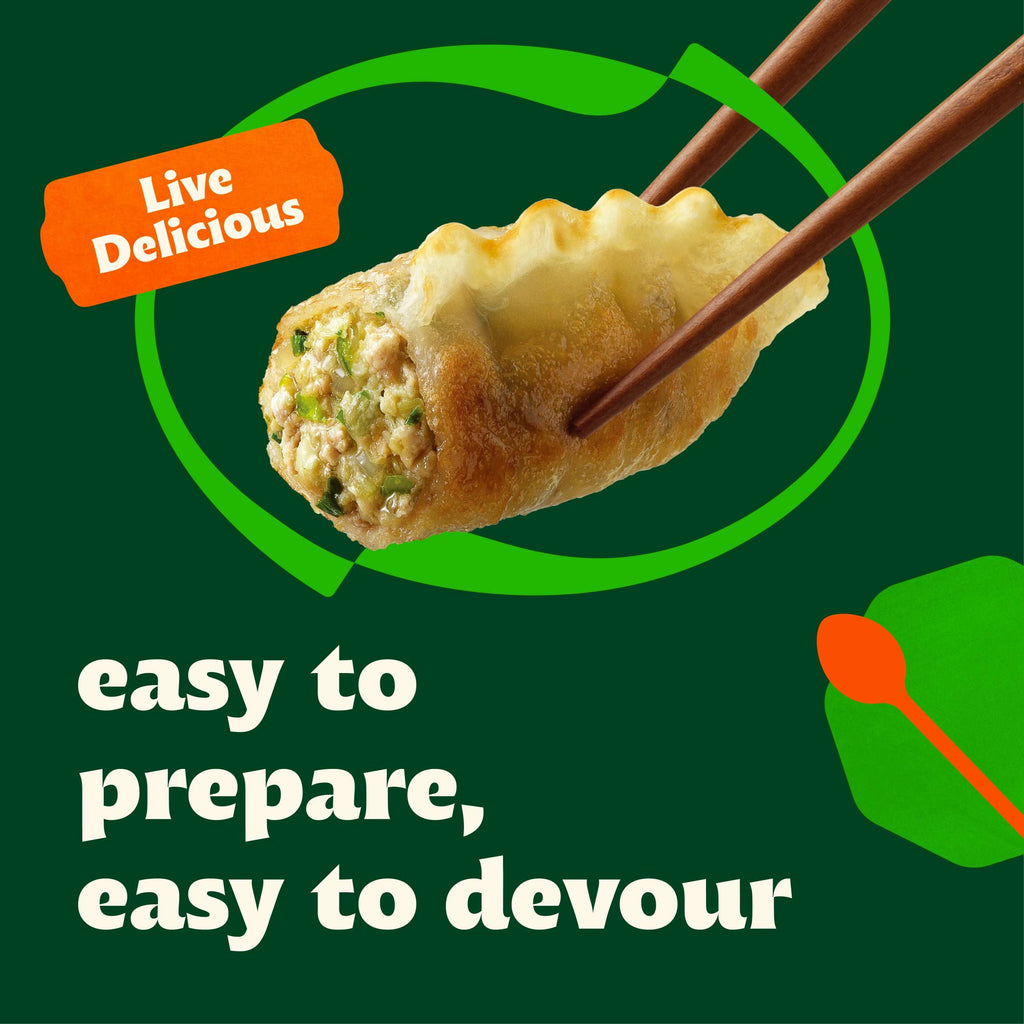 Bibigo Mandu Pork & Vegetable Dumplings Frozen 24 Oz