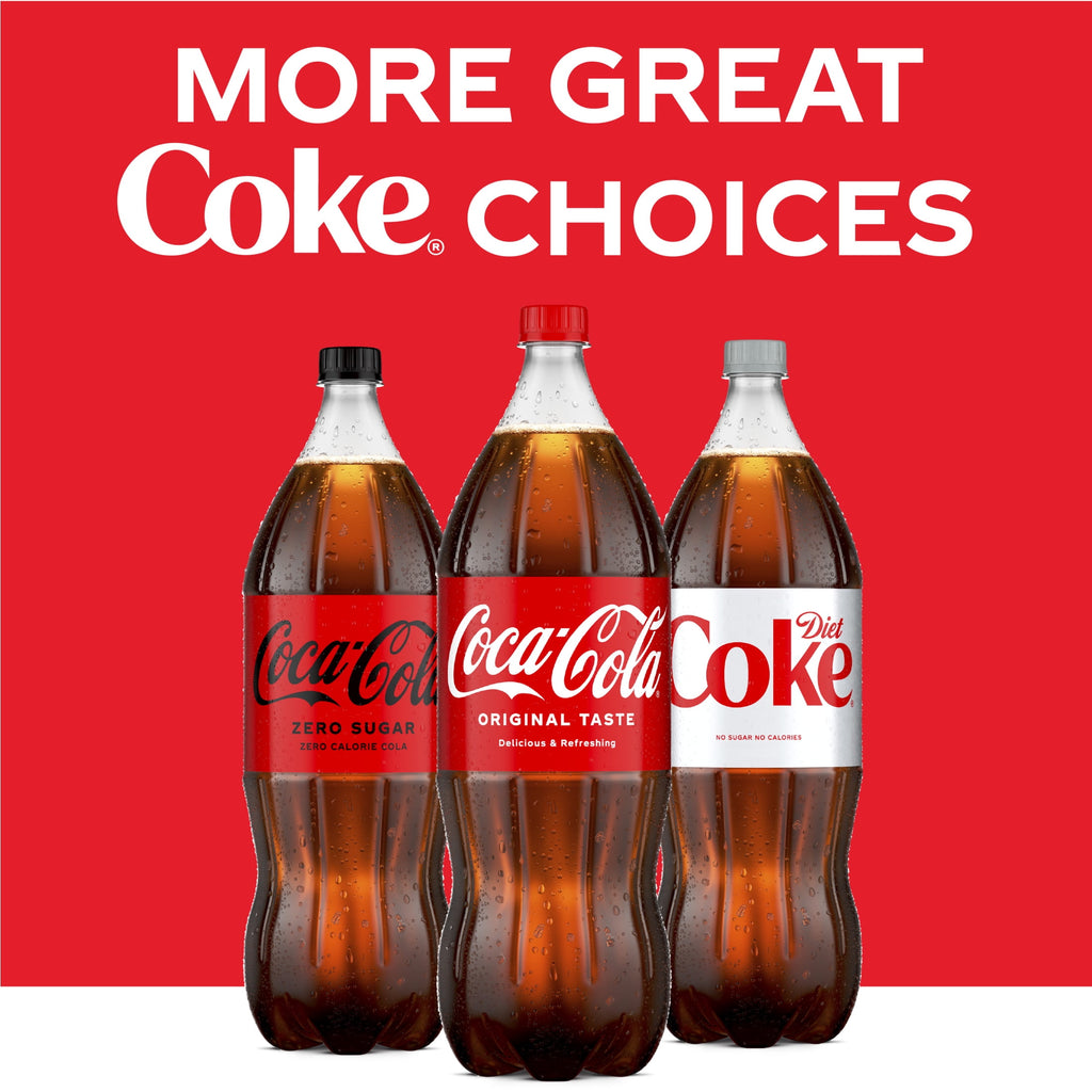 Soda Pop Bottle 2 Liters Coca-Cola