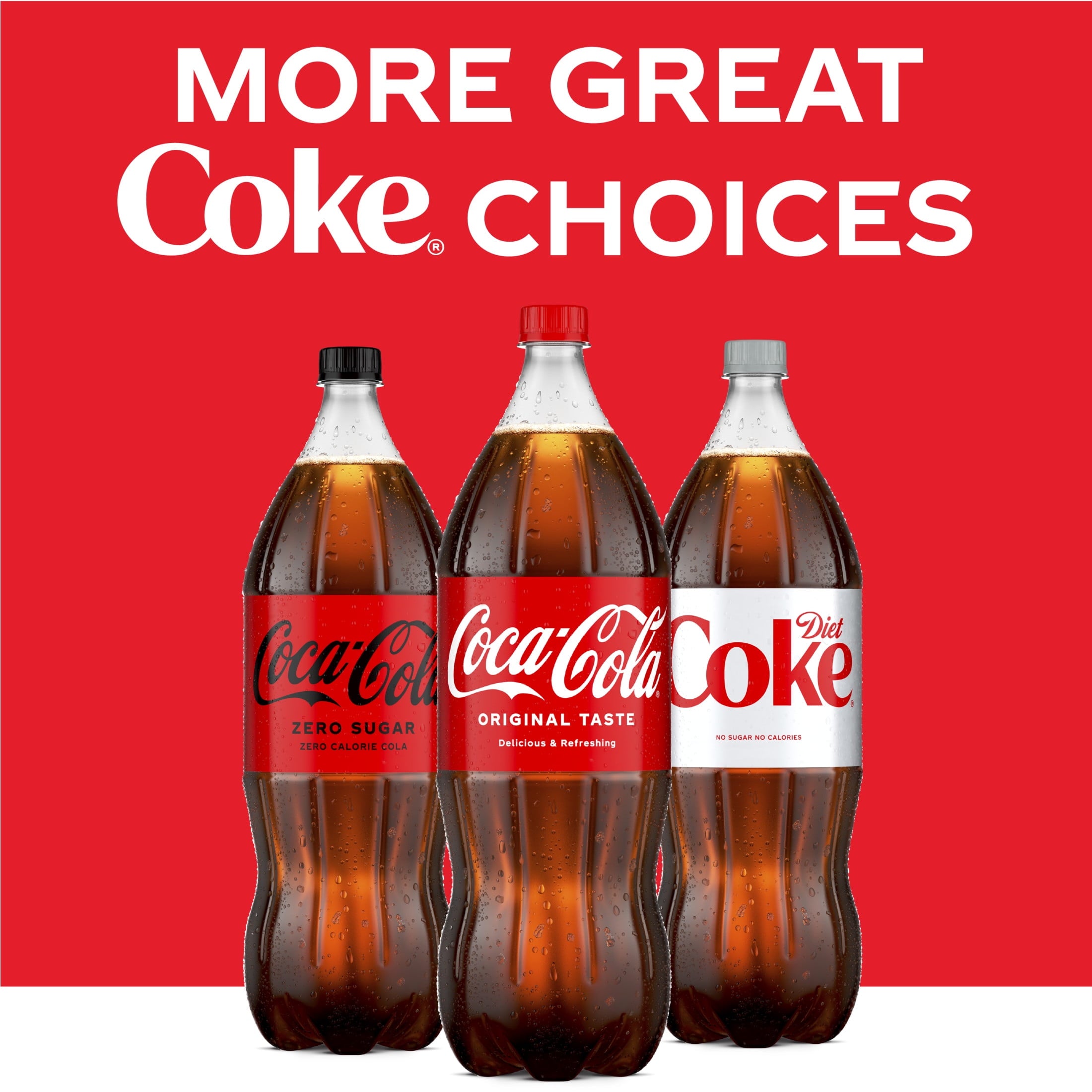 Soda Pop Bottle 2 Liters Coca-Cola