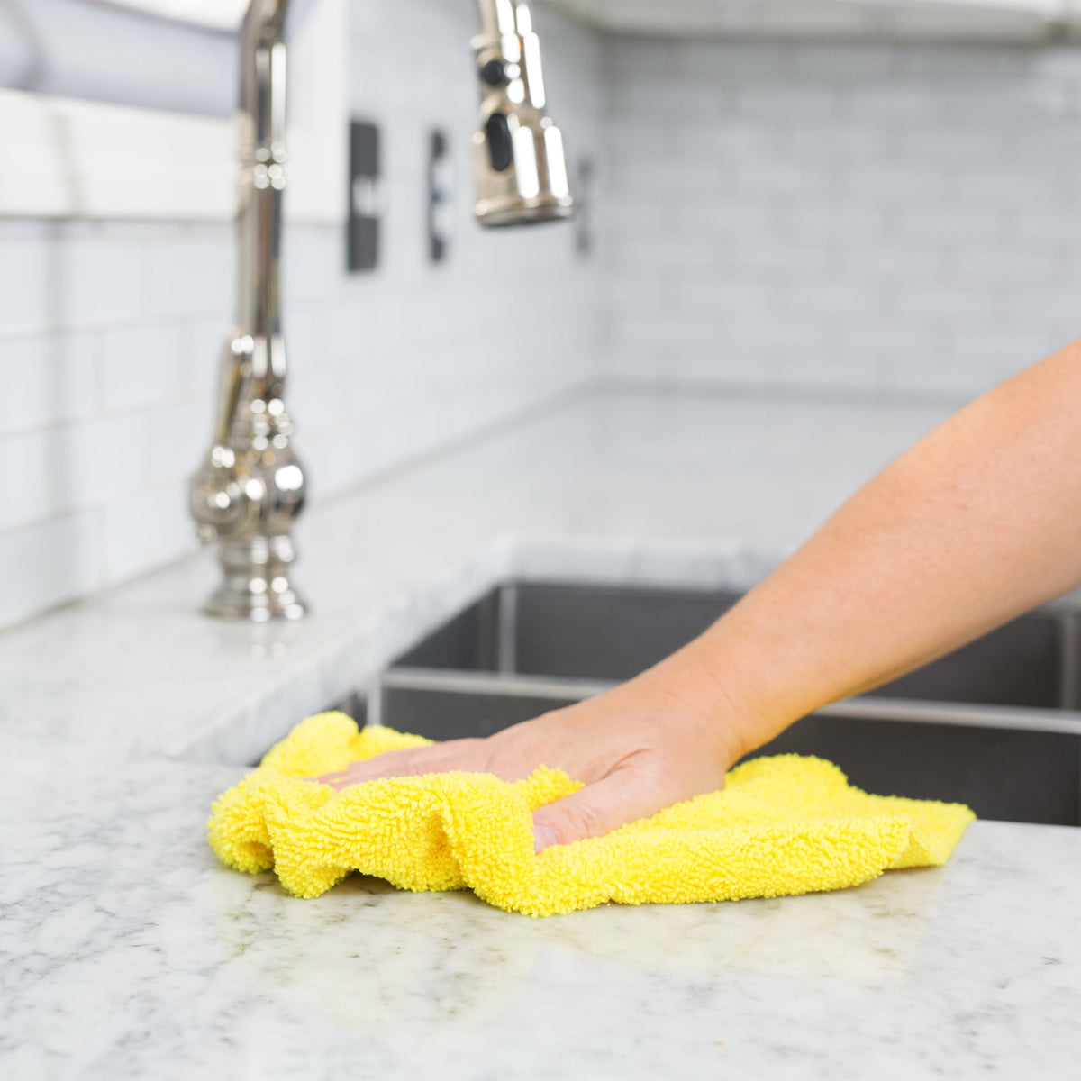 Great Value Multipurpose Microfiber Household Cleaning Cloths Multicolor 12 Count