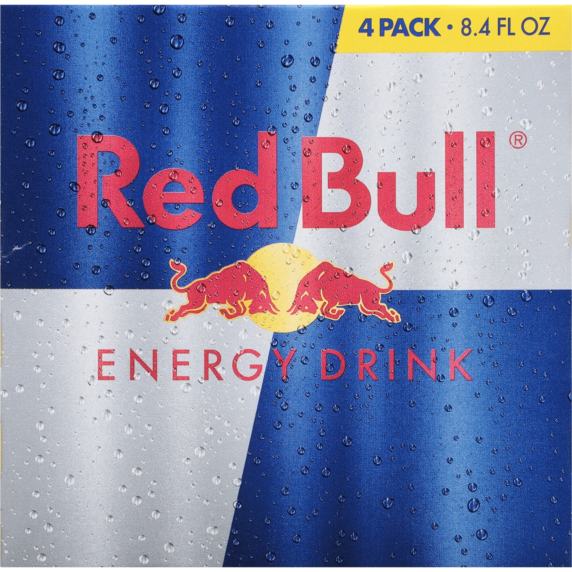 Red Bull Energy Drink Original 8.4 fl oz 4 Pack Cans