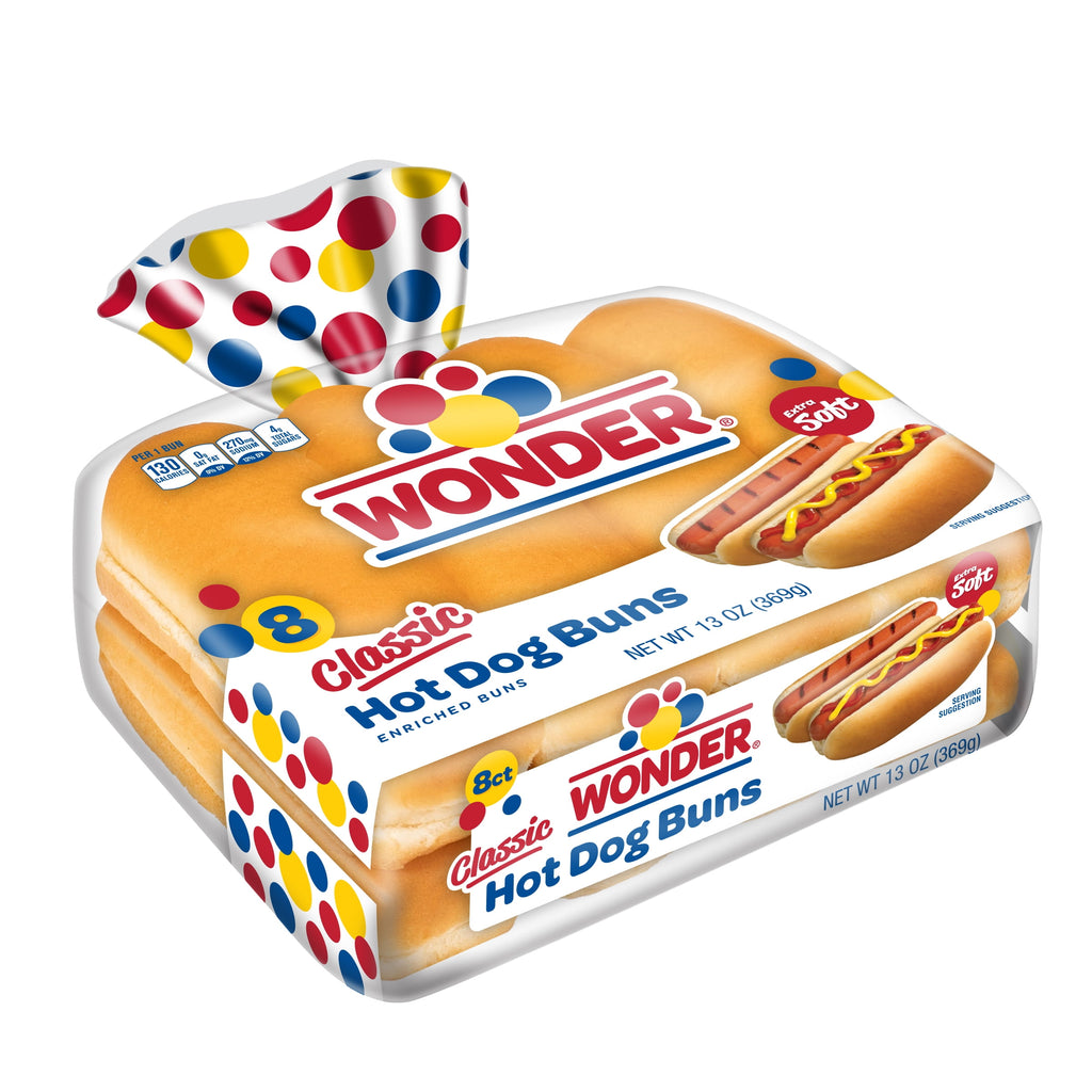 Classic Hot Dog Buns 13 Oz 8 Ct