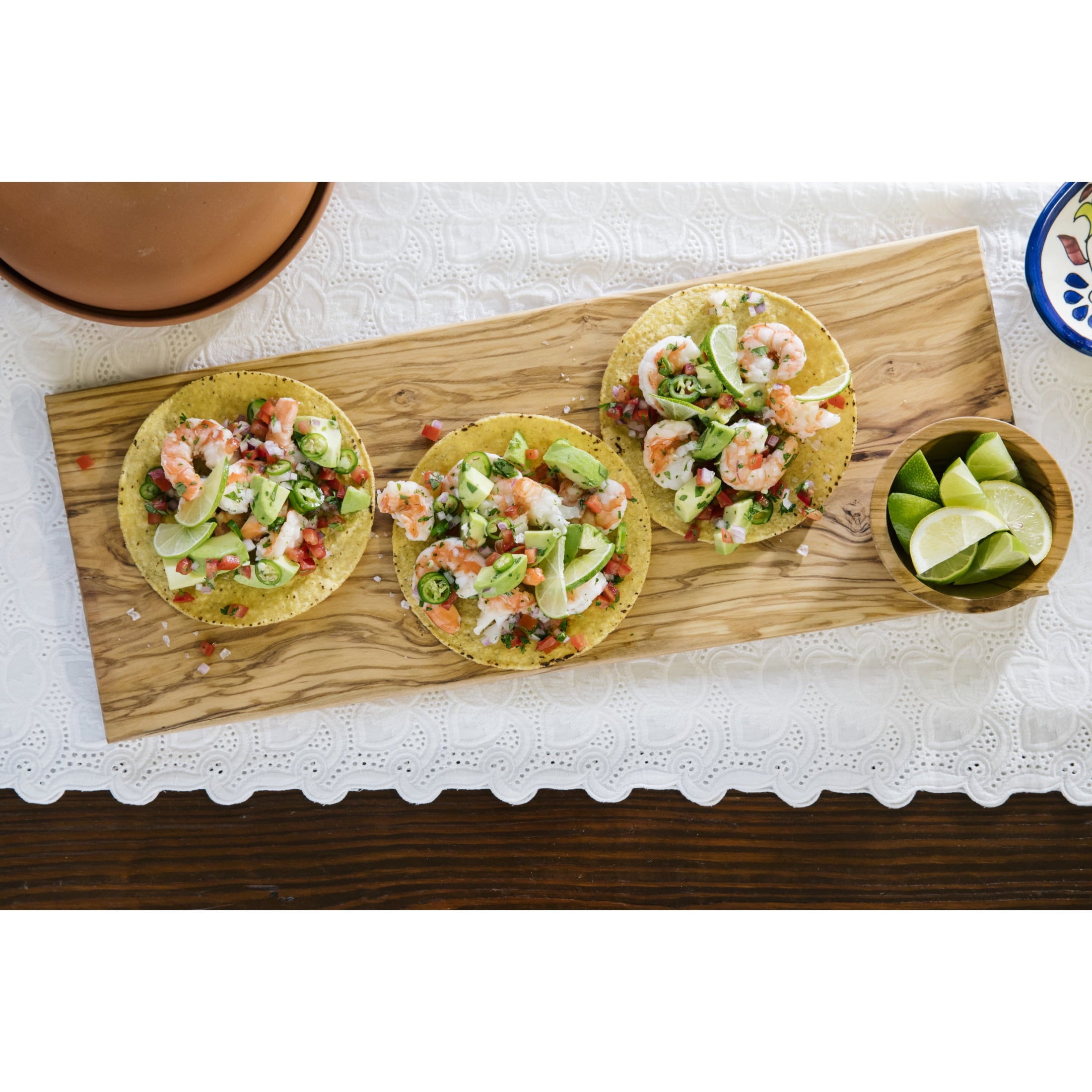 Yellow Tostadas Caseras 12.8 Oz 22 Count Guerrero