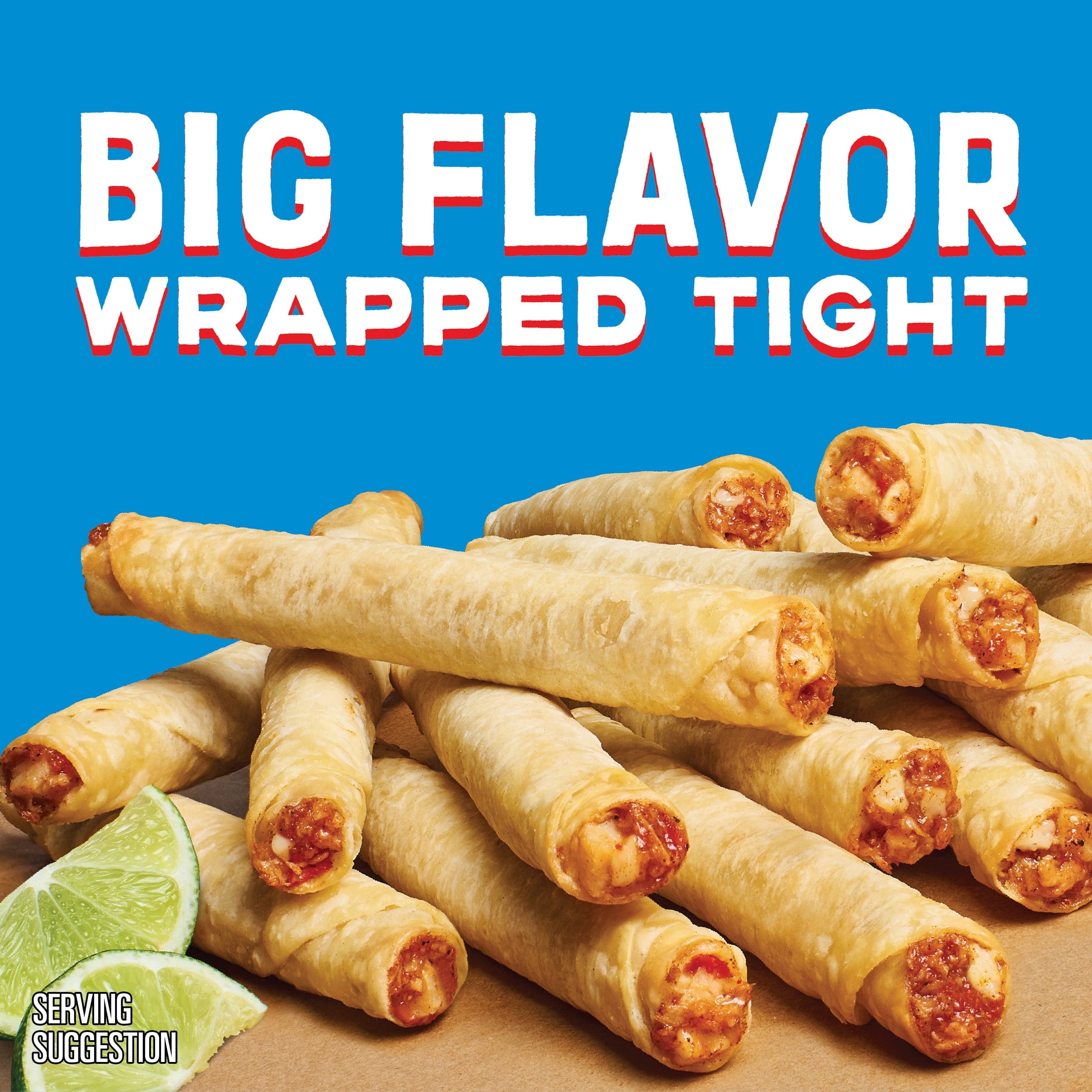 El Monterey Chicken & Cheese Flour Taquitos 44 Count Frozen 44 Oz
