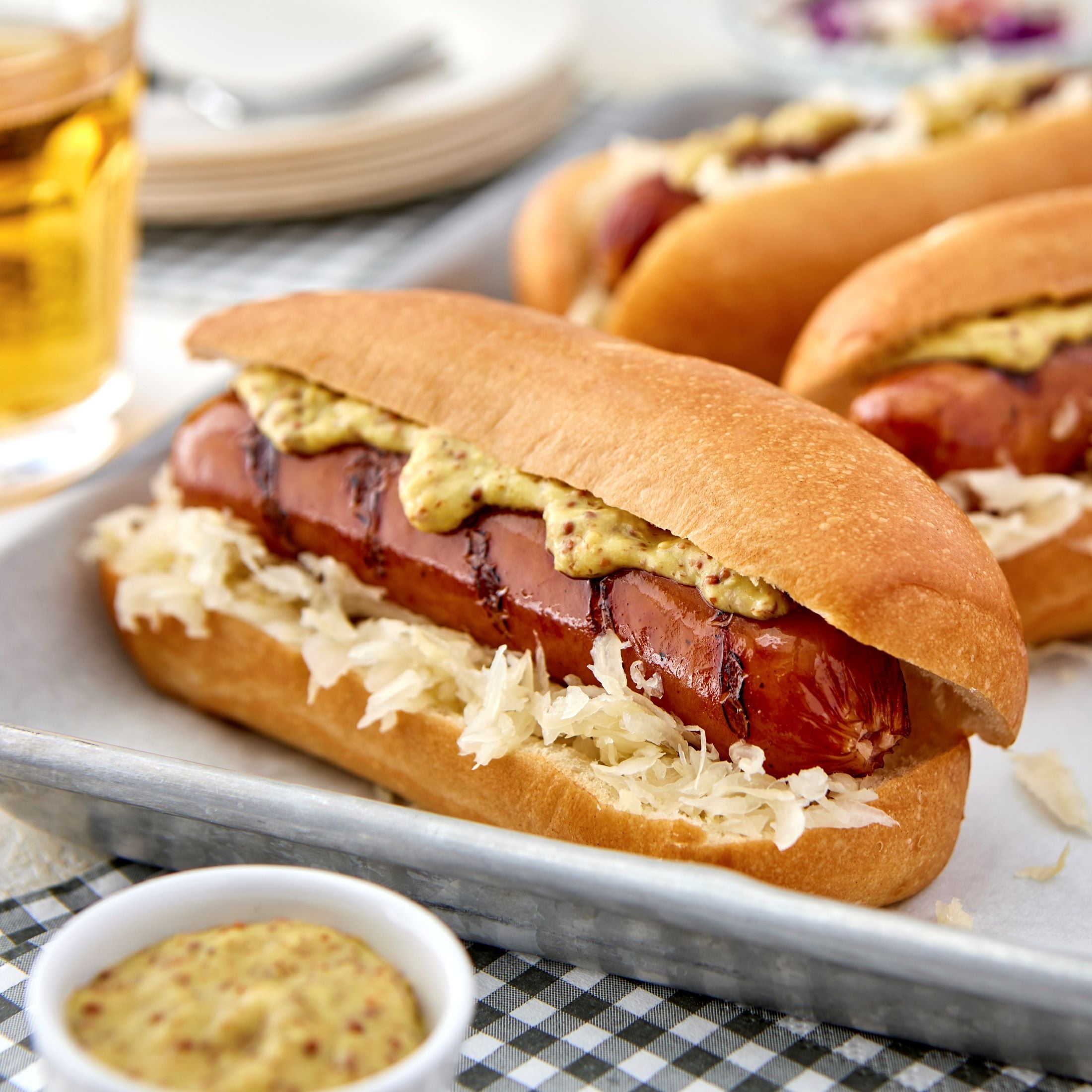 Plain Bratwurst Buns 9 Oz 6 Count Freshness Guaranteed
