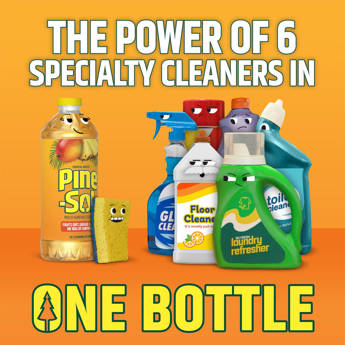 Pine-Sol Multi-Surface Cleaner Tropical Breeze 24 fl oz
