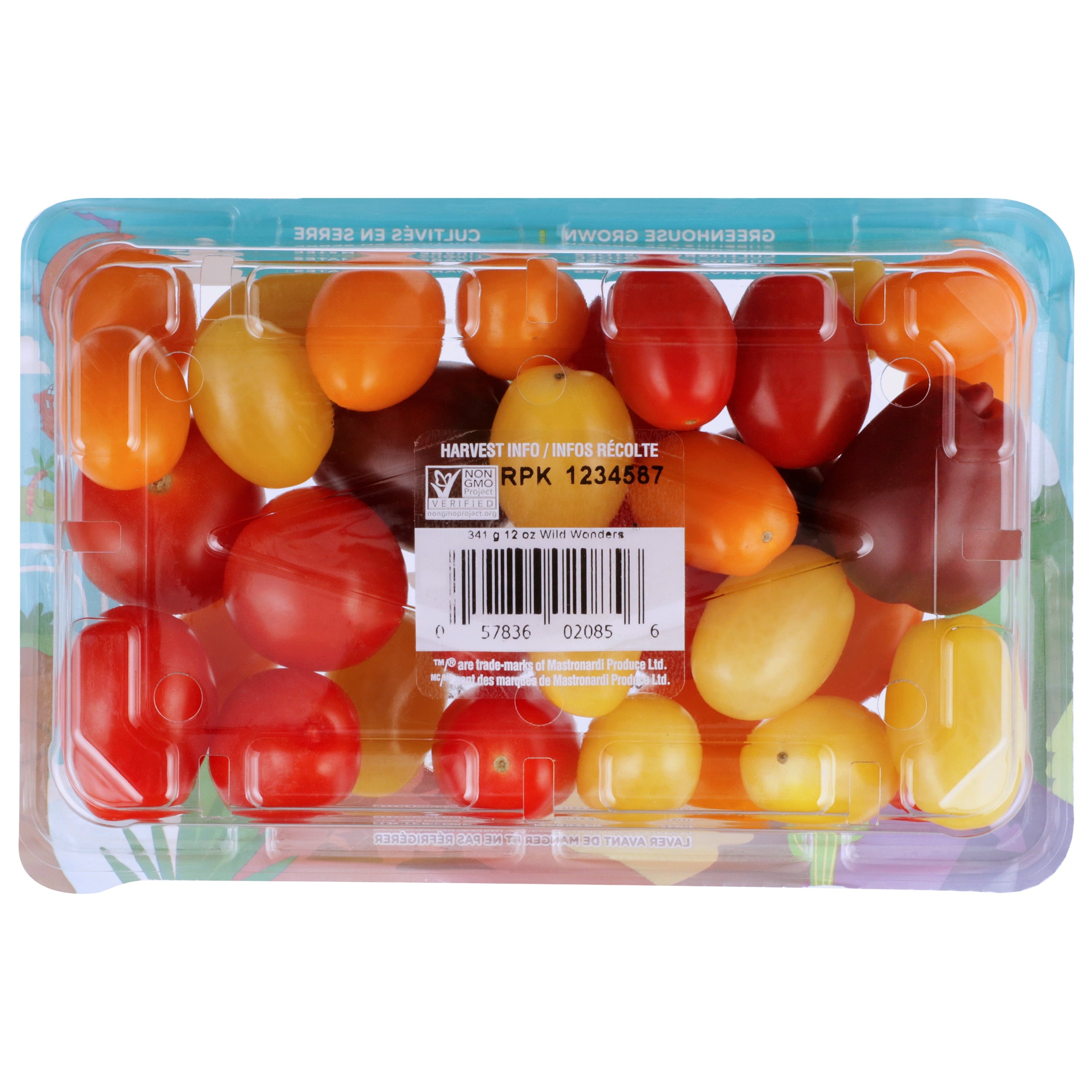 Sunset Wild Wonders Medley Tomatoes 12 Oz Package Fresh