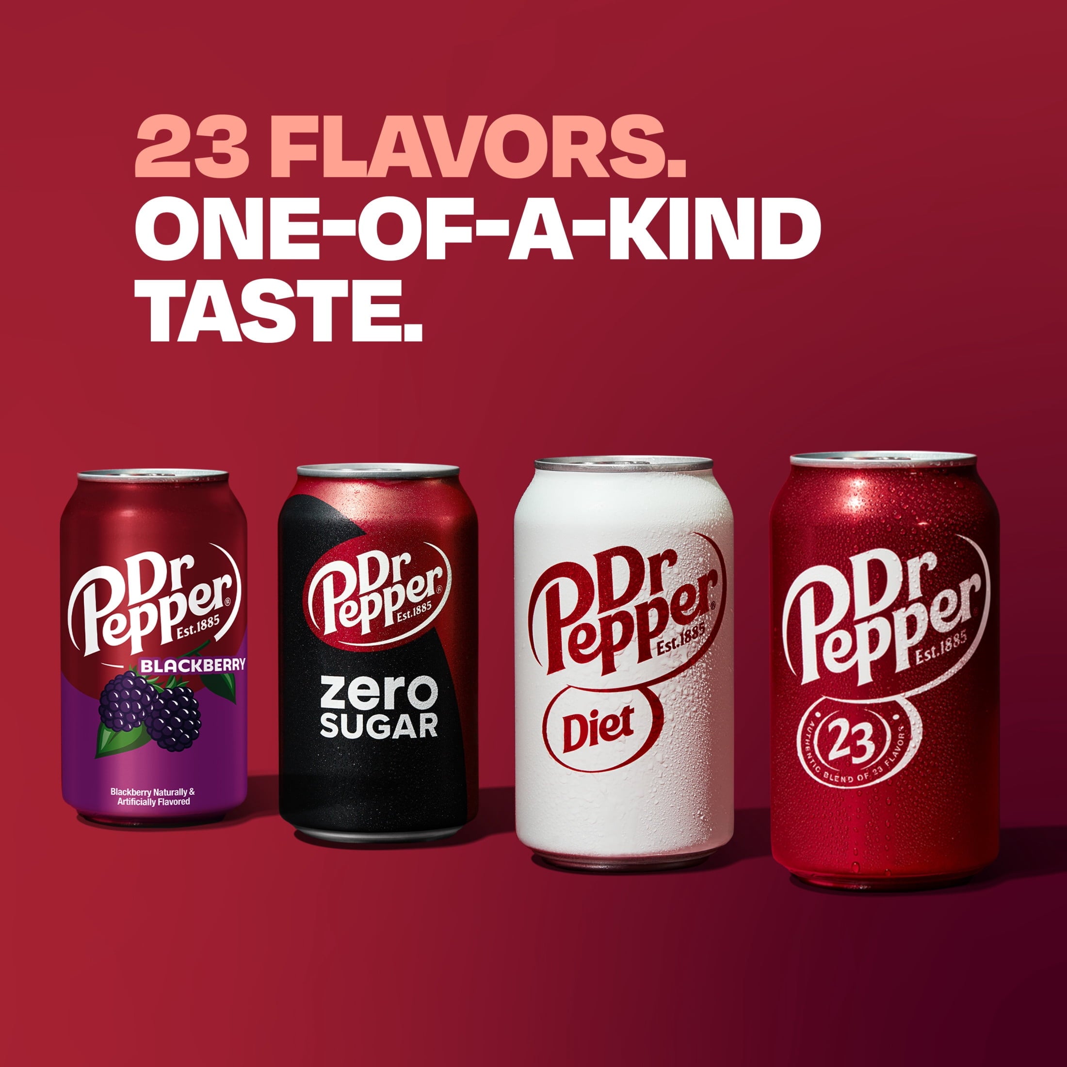 Diet Dr Pepper Soda Pop Cans 12 Fl Oz 12 Pack