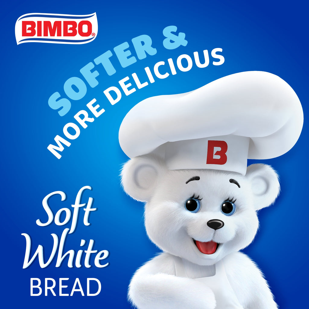 Soft White Bread 20 Oz Bag Bimbo