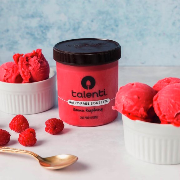 Talenti Dairy-Free Roman Raspberry Sorbet Frozen Dessert 16 Oz
