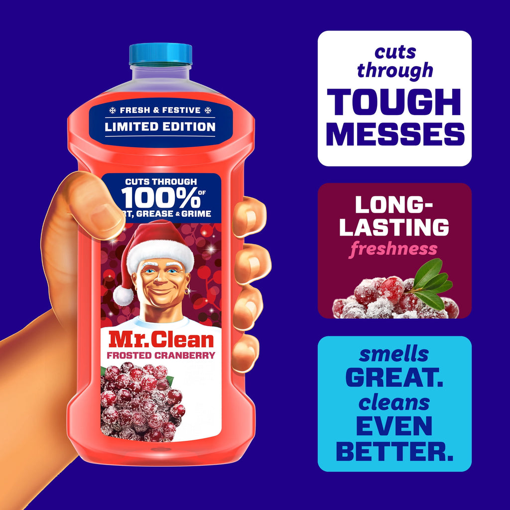 Mr. Clean Multi-Surface Cleaner Frosted Cranberry 41 fl oz