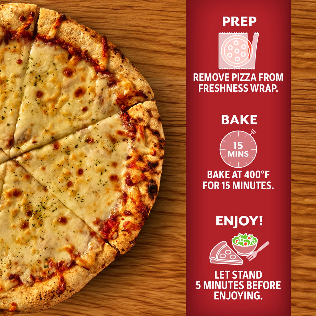 DiGiorno Four Cheese Wood Fired Style Crust Frozen Pizza 14.6 Oz