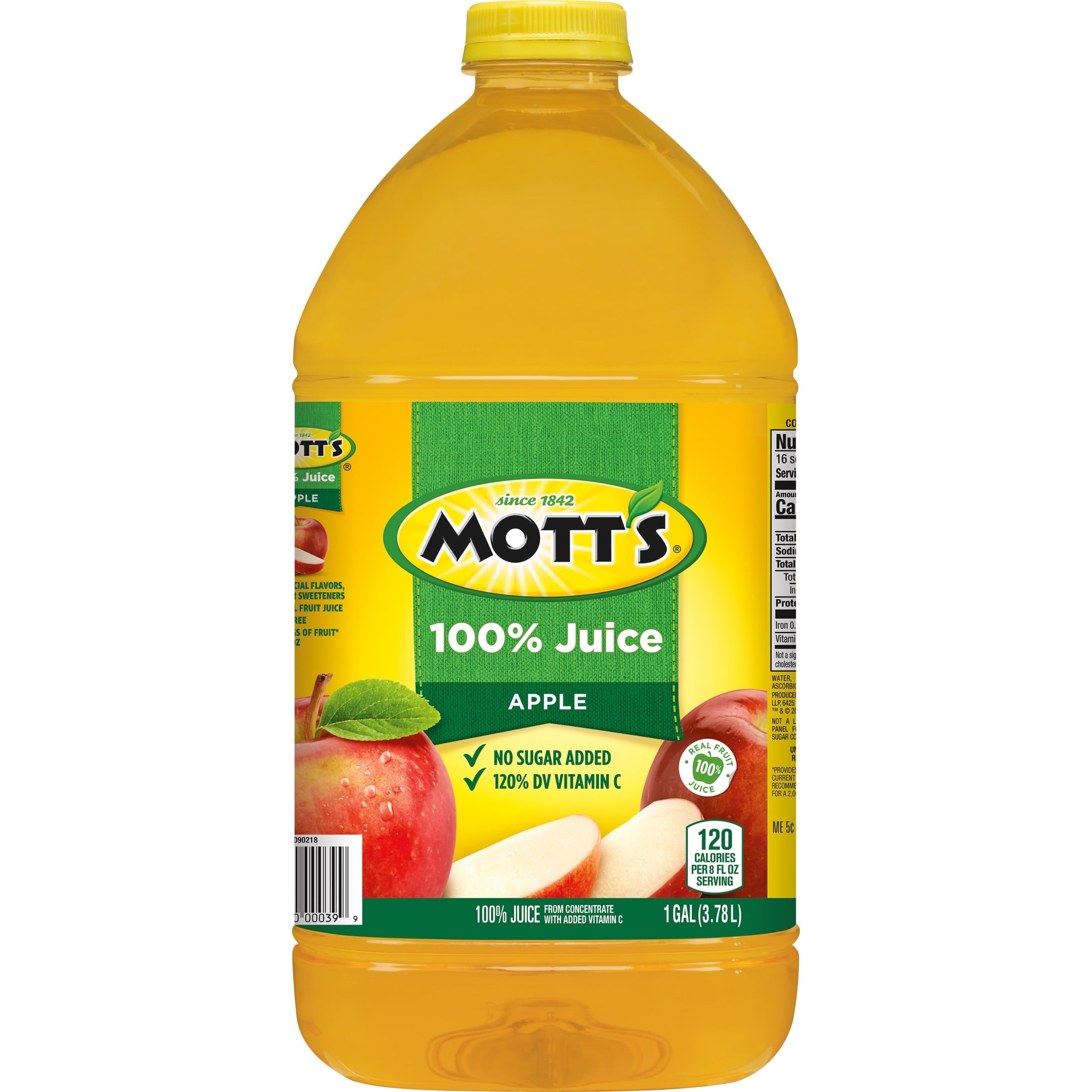 Mott's 100% Juice Original Apple Juice 1 gal Bottle