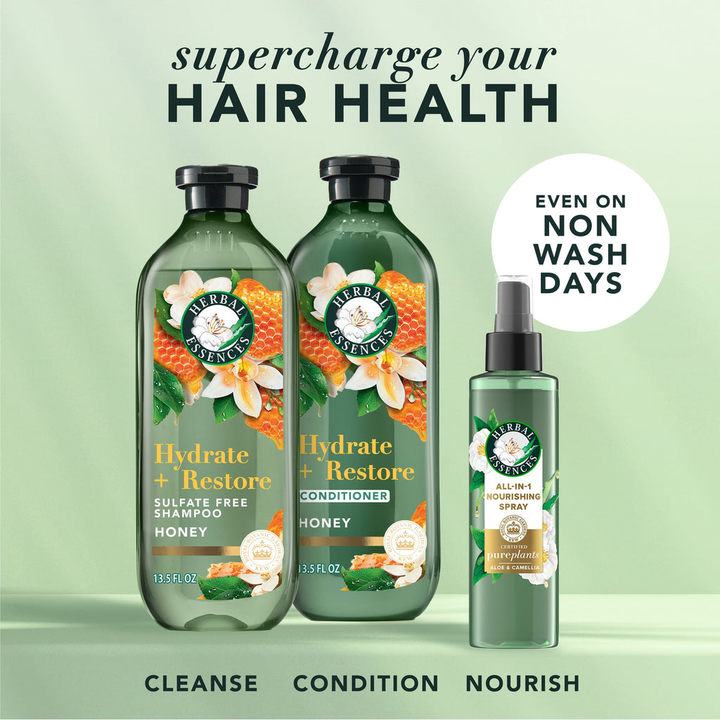 Herbal Essences Honey & Aloe Shampoo and Conditioner Set 13.5 fl oz Each
