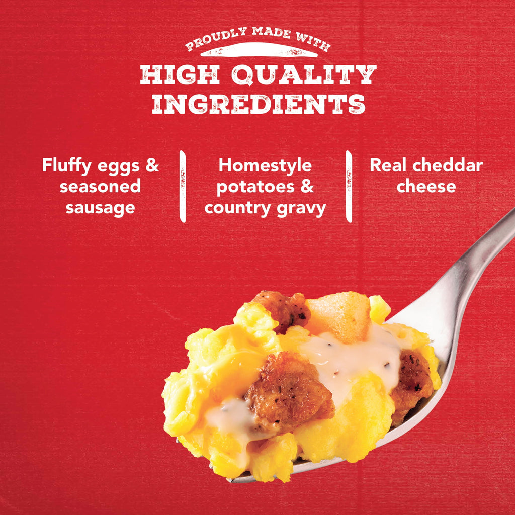Jimmy Dean Sausage & Gravy Breakfast Bowl Frozen 7 Oz