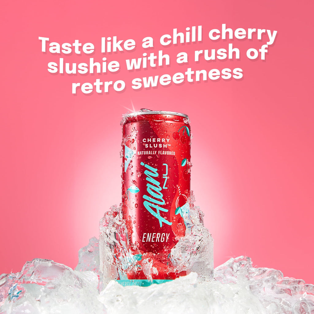 Alani Nu Cherry Slush Energy Drink 12 fl oz Single Can