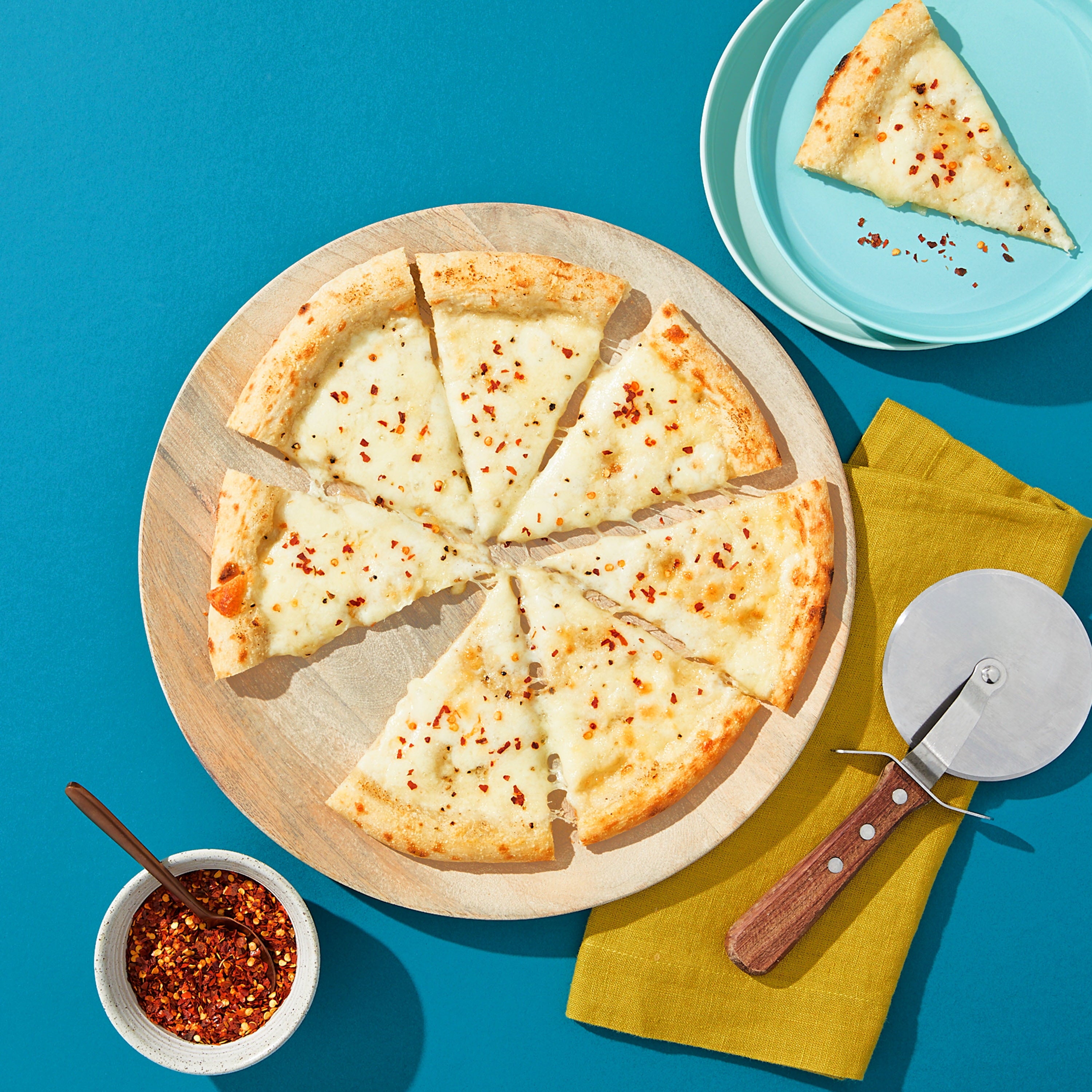 Bettergoods Italian Wood-Fired Five Cheese Pizza Frozen 15.6 Oz