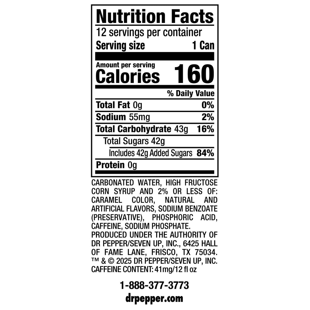 Cherry Soda Pop Cans 12 Fl Oz 12 Pack Dr Pepper