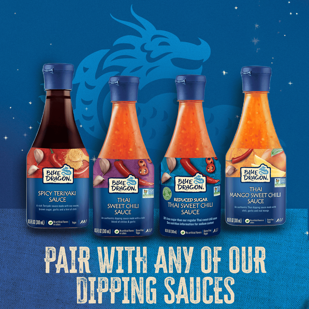 Spring Roll Wrappers 4.7 Oz 3 Pack Blue Dragon
