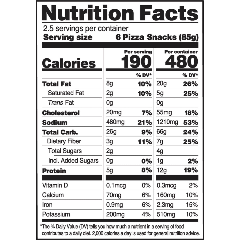 CAULIPOWER Sausage and Uncured Pepperoni Pizza Snacks Frozen 7.5 Oz