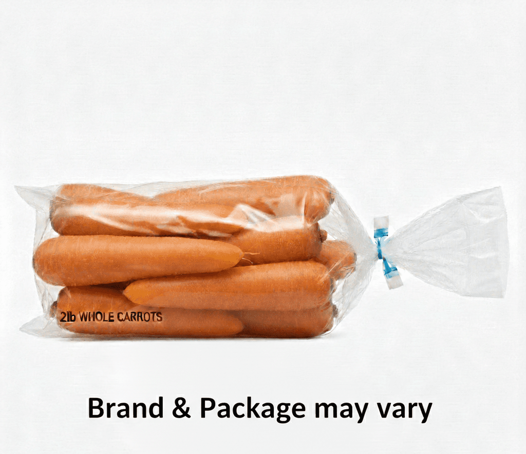 Fresh Whole Carrots 2 Lb Bag