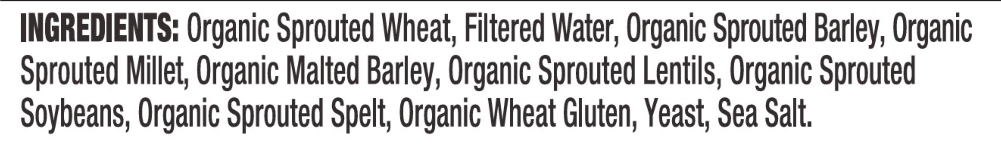 Food for Life Ezekiel 4:9 Sprouted Whole Grain Bread 24 Oz 20 Count Organic Flourless