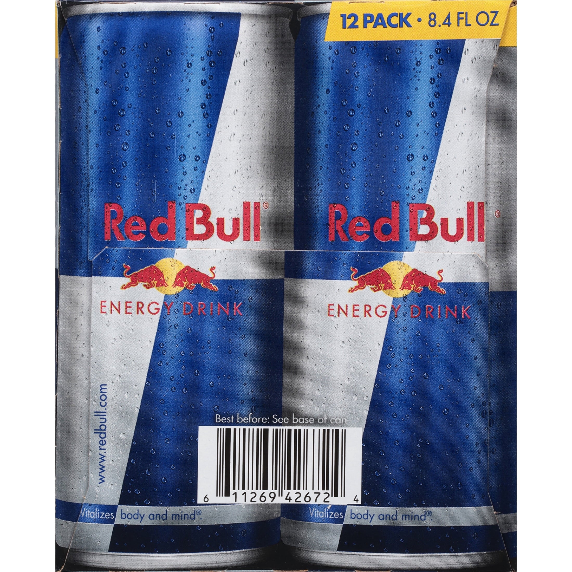 Red Bull Energy Drink 8.4 fl oz 12 Pack Cans