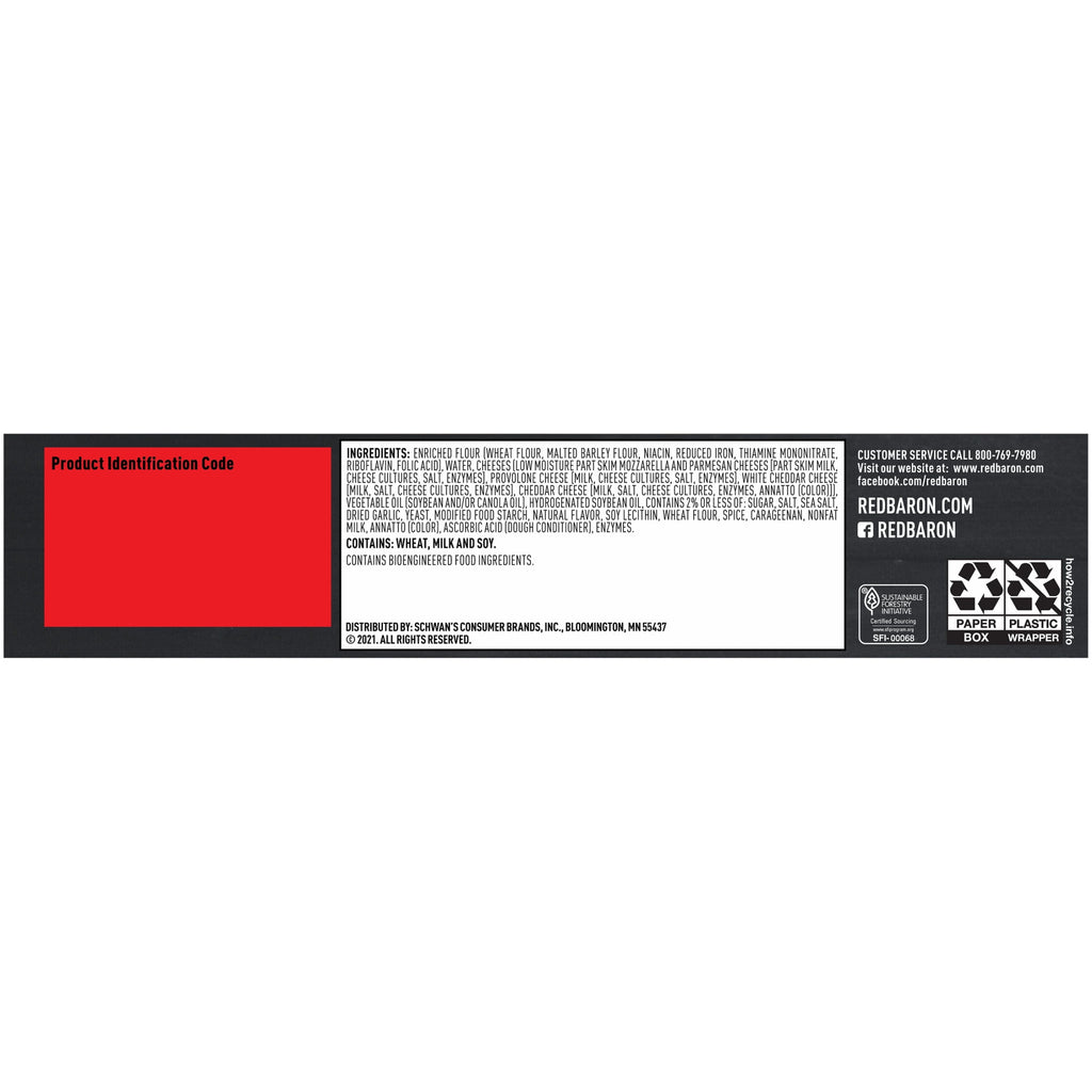 Red Baron 5 Cheese & Garlic French Bread Frozen Pizza 8.8 Oz 2 Pack